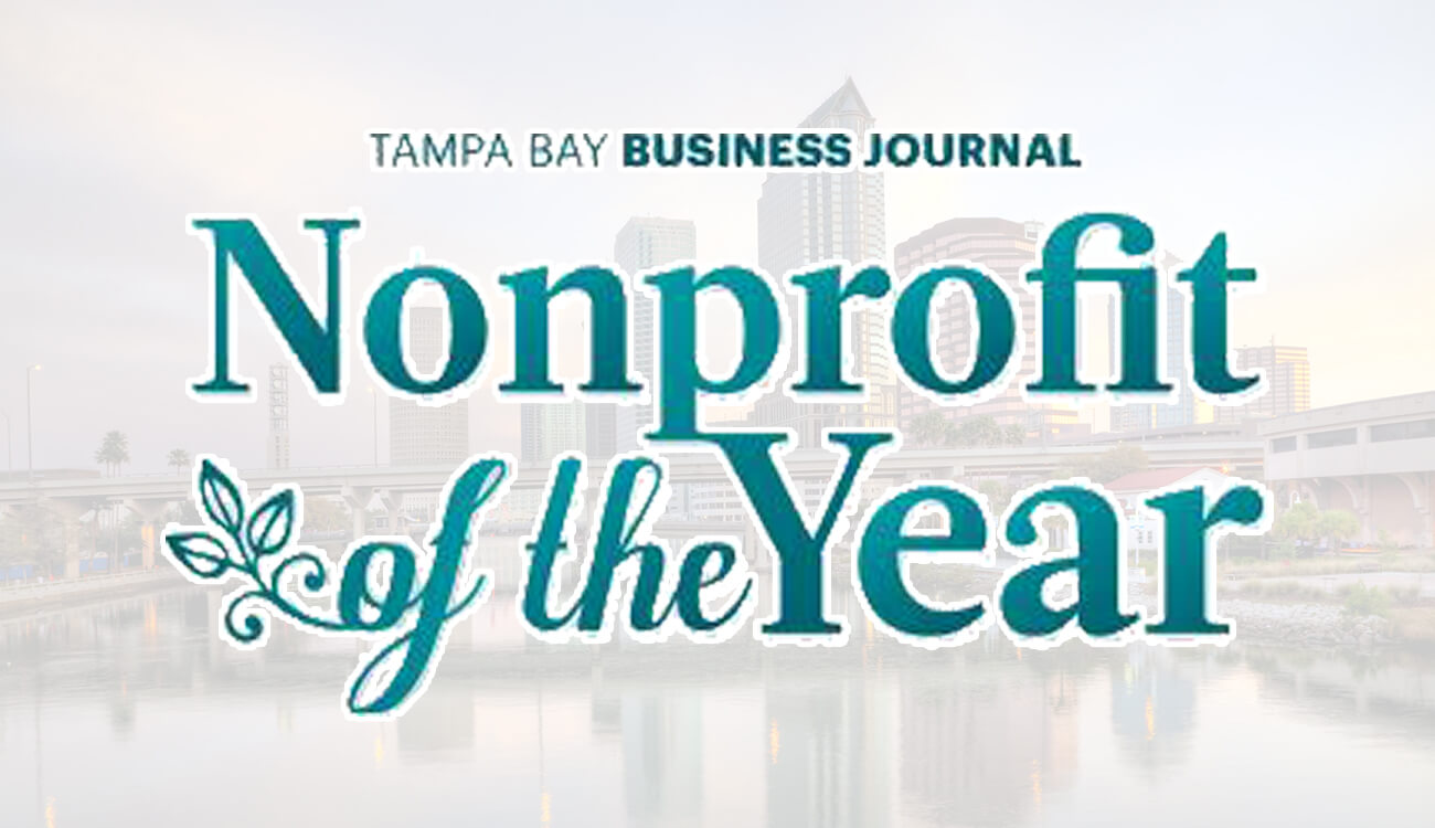 Nonprofit of the Year Finalist for Tampa Bay Business Journal Health Care Heroes