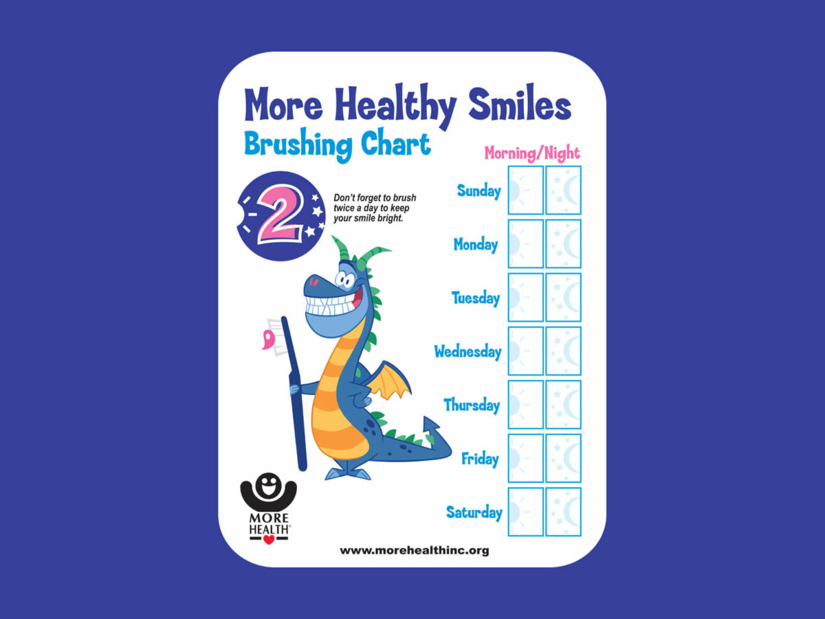 More Healthy Smiles - Brushing Chart (PDF)